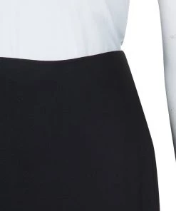 Emporio Armani Black Silk Maxi Skirt M For Women -Emporio Armani sale luxury women emporio armani new clothes p61229 005