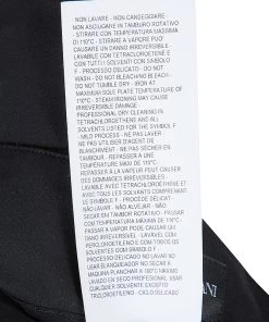 Emporio Armani Black Silk Maxi Skirt M For Women -Emporio Armani sale luxury women emporio armani new clothes p61229 012