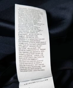 Emporio Armani Navy Blue Satin Short Skirt S For Women -Emporio Armani sale luxury women emporio armani new clothes p669415 002