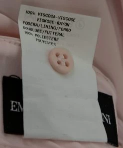 Emporio Armani Blush Pink Satin Wrap Skirt M For Women -Emporio Armani sale luxury women emporio armani new clothes p677304 001