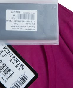 Emporio Armani Pink Studded Logo T-Shirt M For Women -Emporio Armani sale luxury women emporio armani new clothes p79600 015