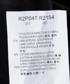 Emporio Armani Navy Blue Colorblock Striped Trousers M For Women -Emporio Armani sale luxury women emporio armani new clothes p87564 006