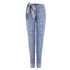 Emporio Armani Multicolor Printed Mesh Overlay Trousers S For Women