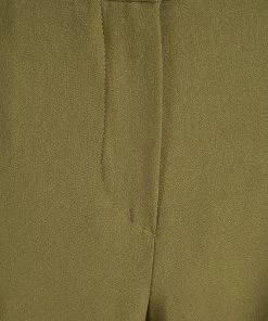 Emporio Armani Green Paneled Trousers S For Women -Emporio Armani sale luxury women emporio armani new clothes p87591 004