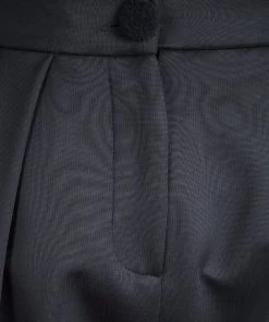 Emporio Armani Grey High Waist Regular Fit Trousers S For Women -Emporio Armani sale luxury women emporio armani new clothes p88993 004