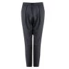 Emporio Armani Grey High Waist Regular Fit Trousers M For Women