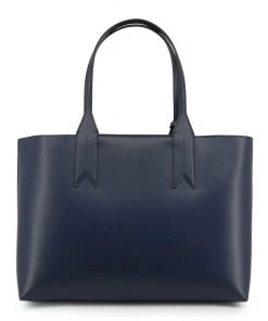 Emporio Armani Navy Faux Leather Shopping Tote For Women -Emporio Armani sale luxury women emporio armani new handbags p181554 003