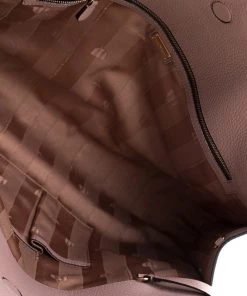 Emporio Armani Taupe Leather Tote For Women -Emporio Armani sale luxury women emporio armani new handbags p208067 005