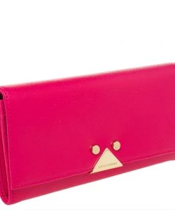 Emporio Armani Pink Leather Flap Continental Wallet For Women 14 Emporio Armani Pink Leather Flap Continental Wallet For Women -Emporio Armani sale luxury women emporio armani new handbags p486321 002