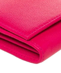Emporio Armani Pink Leather Flap Continental Wallet For Women 20 Emporio Armani Pink Leather Flap Continental Wallet For Women -Emporio Armani sale luxury women emporio armani new handbags p486321 006