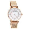 Emporio Armani Mother Of Pearl Rose Gold Tone Stainless Steel Gianni T-Bar AR11320 Women's Wristwatch 32 Mm For Women