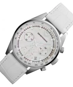 Emporio Armani Mother Of Pearl Stainless Steel AR6011 Women's Wristwatch 35MM For Women -Emporio Armani sale luxury women emporio armani new watches p58392 004