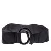 Emporio Armani Black Leather Waist Belt 75CM For Women