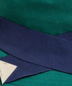 Emporio Armani Jade Green Cotton Cloche Classic Hat For Women -Emporio Armani sale luxury women emporio armani used accessories p450228 007