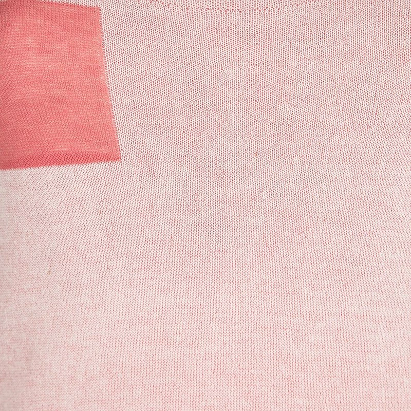 Emporio Armani Bicolor Knit Double Layer Sleeveless Tank Top S For Women 6 Emporio Armani Bicolor Knit Double Layer Sleeveless Tank Top S For Women - Image 4