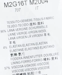 Emporio Armani Teal Blue Wool Tailored Two Button Blazer M For Women -Emporio Armani sale luxury women emporio armani used clothes p102432 0006