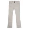 Emporio Armani Off-White Linen Trousers M For Women
