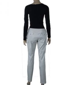 Emporio Armani Sand Trousers M For Women -Emporio Armani sale luxury women emporio armani used clothes p10464 0003