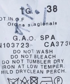 Emporio Armani Grey Tapered Pants S For Women -Emporio Armani sale luxury women emporio armani used clothes p10690 008