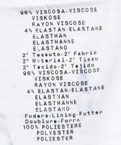 Emporio Armani White Layered Ruffle Bottom Skirt M For Women -Emporio Armani sale luxury women emporio armani used clothes p107886 006