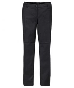 Emporio Armani Grey Wool And Cashmere Tailored Trousers L For Women