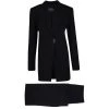 Emporio Armani Black Long Blazer And High Waist Pant Suit L For Women -Emporio Armani sale luxury women emporio armani used clothes p115261 001