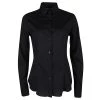 Emporio Armani Black Cotton Button Front Long Sleeve Shirt M For Women