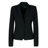 Emporio Armani Black Diagonal Striped Blazer S For Women -Emporio Armani sale luxury women emporio armani used clothes p136346 0001