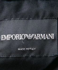 Emporio Armani Black Diagonal Striped Blazer S For Women -Emporio Armani sale luxury women emporio armani used clothes p136346 0005