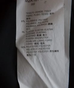 Emporio Armani Black Ribbed Knit Cap Sleeve Dress M For Women -Emporio Armani sale luxury women emporio armani used clothes p140519 0007