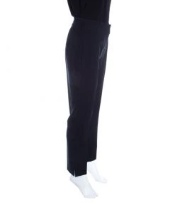 Emporio Armani Navy Blue Tailored Trousers M For Women -Emporio Armani sale luxury women emporio armani used clothes p140790 0002