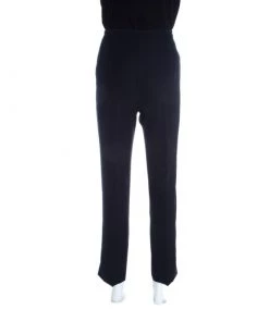 Emporio Armani Navy Blue Tailored Trousers M For Women -Emporio Armani sale luxury women emporio armani used clothes p140790 0003