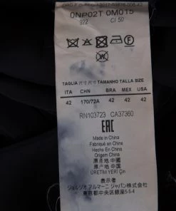 Emporio Armani Navy Blue Tailored Trousers M For Women -Emporio Armani sale luxury women emporio armani used clothes p140790 0006