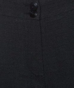 Emporio Armani Monochrome Dotted Wool Tailored Pants M For Women -Emporio Armani sale luxury women emporio armani used clothes p143934 0004