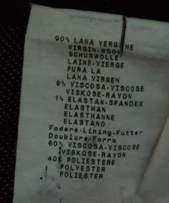 Emporio Armani Monochrome Dotted Wool Tailored Pants M For Women -Emporio Armani sale luxury women emporio armani used clothes p143934 0007