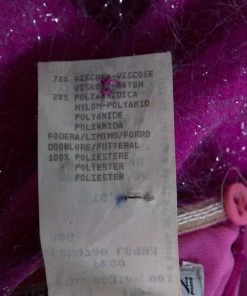 Emporio Armani Pink Fuzzy Lurex Skirt M For Women -Emporio Armani sale luxury women emporio armani used clothes p146072 0006