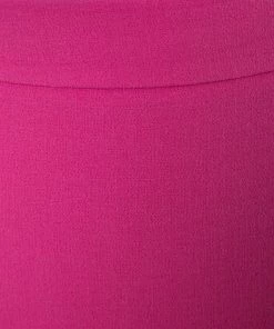 Emporio Armani Pink Wool Crepe Pencil Skirt M For Women -Emporio Armani sale luxury women emporio armani used clothes p162735 004