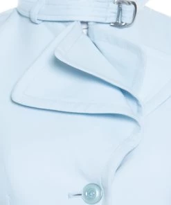 Emporio Armani Powder Blue Layered Lapel Blazer S For Women -Emporio Armani sale luxury women emporio armani used clothes p164545 007