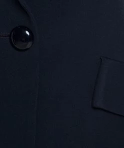 Emporio Armani Navy Blue One Button Tailored Blazer S For Women -Emporio Armani sale luxury women emporio armani used clothes p179623 007