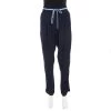 Emporio Armani Navy Blue Crepe Drawstring Detail Pants M For Women