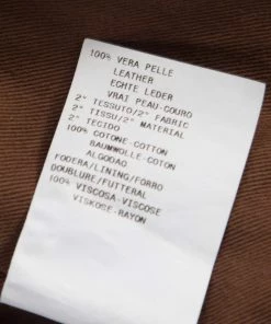 Emporio Armani Brown Leather Fur Collar Detail Zip Front Jacket S For Women 15 Emporio Armani Brown Leather Fur Collar Detail Zip Front Jacket S For Women -Emporio Armani sale luxury women emporio armani used clothes p182182 005