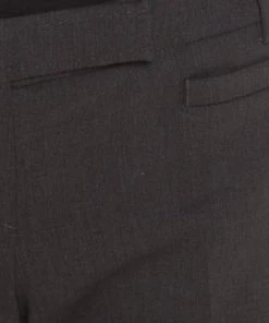 Emporio Armani Grey Wool Linea Tailored Trousers M For Women -Emporio Armani sale luxury women emporio armani used clothes p184499 1554617655 004