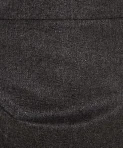 Emporio Armani Grey Knit Draped Mini Skirt M For Women -Emporio Armani sale luxury women emporio armani used clothes p186625 004