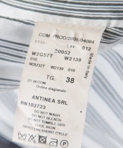 Emporio Armani Dark Grey Wool Tailored Suit S For Women -Emporio Armani sale luxury women emporio armani used clothes p198927 004