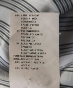 Emporio Armani Dark Grey Wool Tailored Suit S For Women -Emporio Armani sale luxury women emporio armani used clothes p198927 005