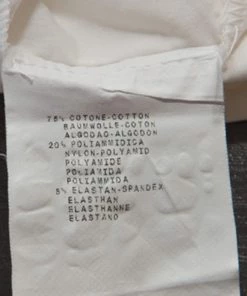 Emporio Armani White Cotton Blend Sleevless Button Front Top S For Women -Emporio Armani sale luxury women emporio armani used clothes p243131 007