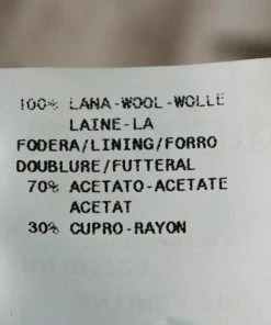 Emporio Armani Black Wool Double Breasted Coat M For Women -Emporio Armani sale luxury women emporio armani used clothes p278927 005