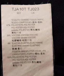 Emporio Armani Navy Blue Stretch Crepe A Line Dress M For Women -Emporio Armani sale luxury women emporio armani used clothes p294857 007