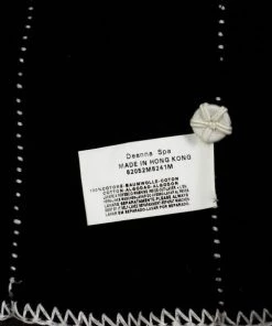 Emporio Armani Black Cardigan With White Trim S For Women -Emporio Armani sale luxury women emporio armani used clothes p32774 004