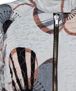 Emporio Armani Multicolor Floral Print Quilted Jacket L For Women -Emporio Armani sale luxury women emporio armani used clothes p362117 006